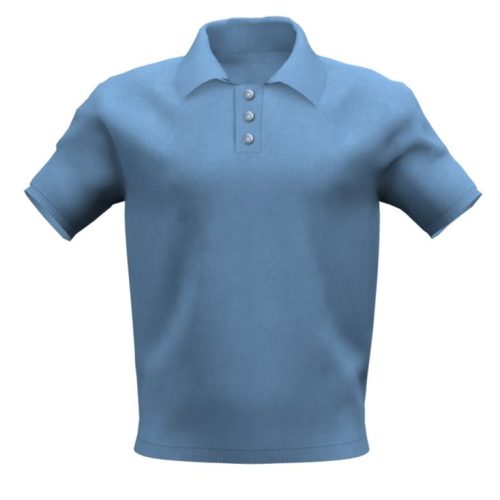 3.1 Polo Front Grey Polo Grey