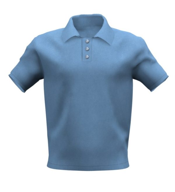 3.1 Polo Front Grey Polo Grey