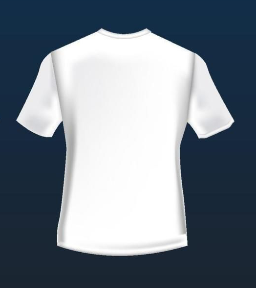 Crew Neck Back White Crew Neck White